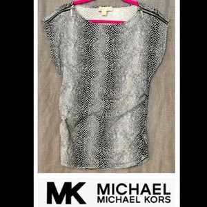 Michael Kors Snake Print Top